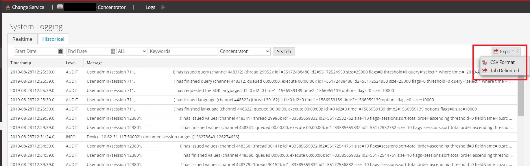 How to track RSA NetWitness Platform user activity