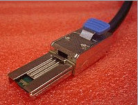 What SAS cables are used with the NetWitness Platform hardware?