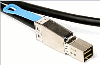 What SAS cables are used with the NetWitness Platform hardware?