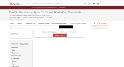 RSA SECURE ACCESS ID MS WINDOWS AGENT DOWNLOADS PAGE.PNG