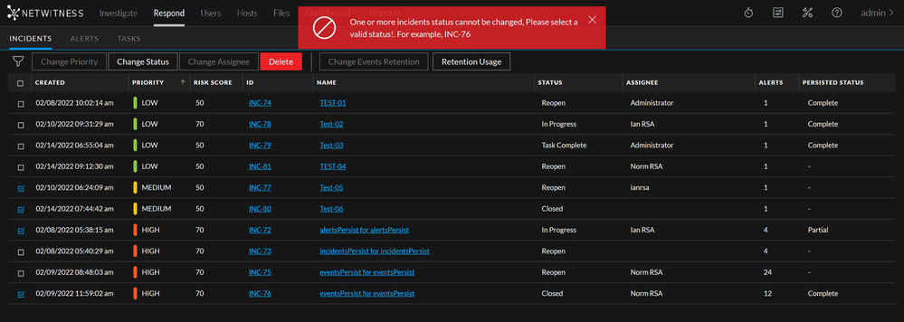 netwitness_reopen_multiple_incidents_status_error_message.png
