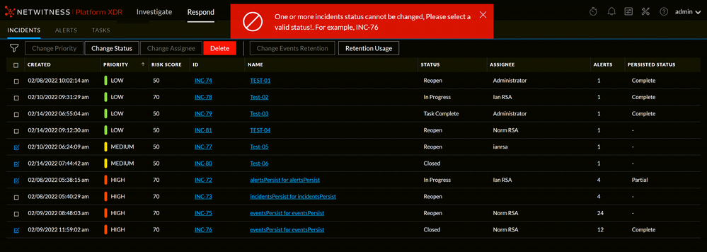 netwitness_12.1_reopen_multiple_incidents_status_error_message_1122.png
