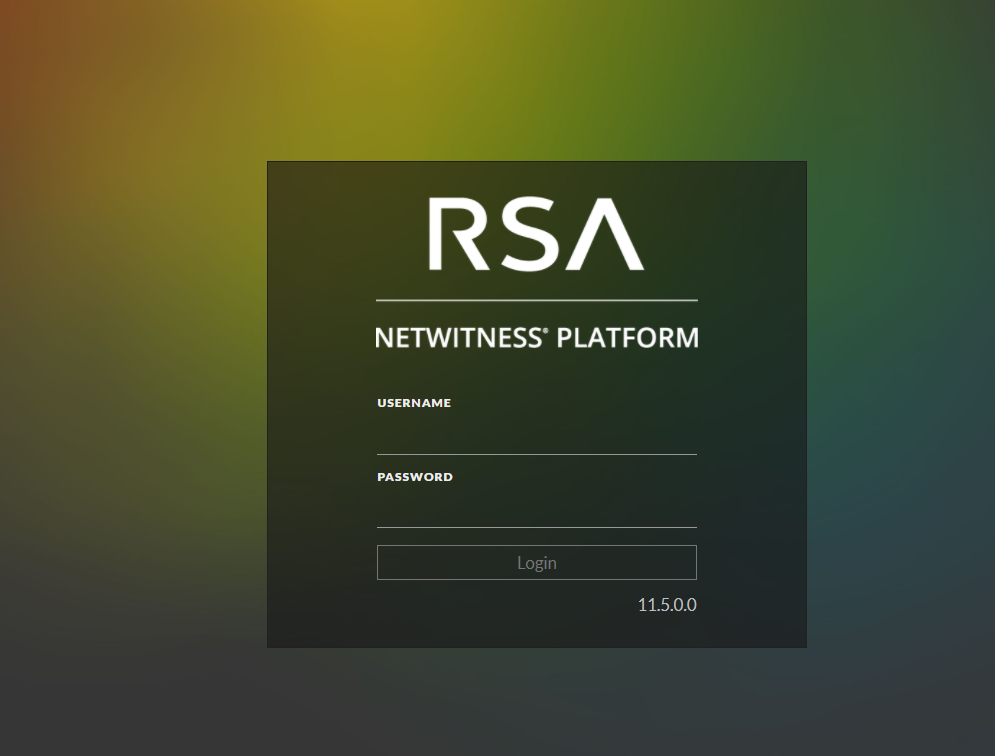 RSA NetWitness Login Page Not Redirecting To Default Landing Page After 